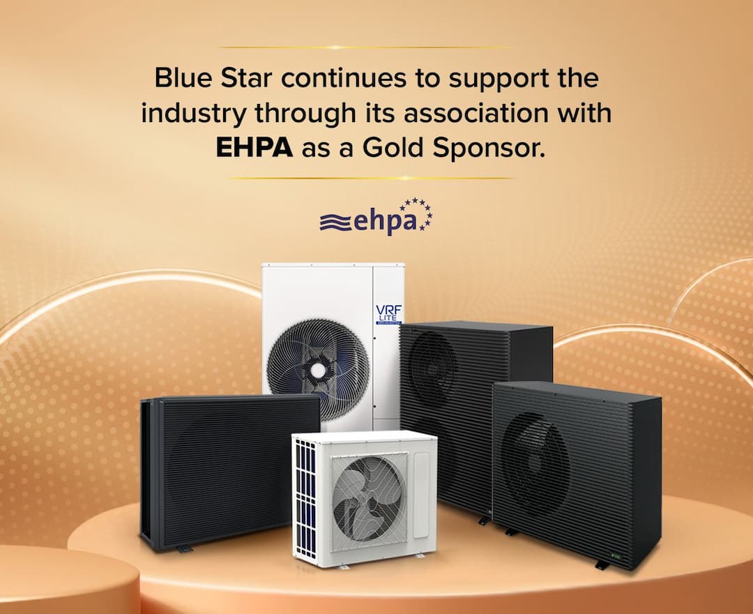 Blue Star continues to support the industry through its association with EHPA as a Gold Sponsor.